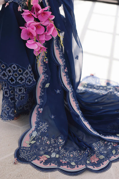 Qalamkar Luxury Lawn Unstitched 3 Piece SA-16 ESMA