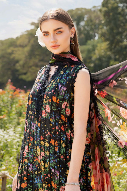 3 Piece Unstitched Printed Lawn Suit  MPT-2507-B