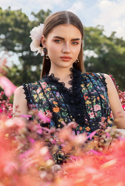 3 Piece Unstitched Printed Lawn Suit  MPT-2507-B