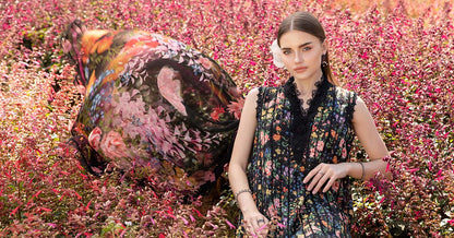 3 Piece Unstitched Printed Lawn Suit  MPT-2507-B