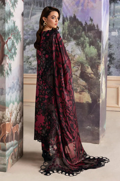 RAMSHA PRINTED EMBROIDERED LAWN - 3 PC UNSTITCHED