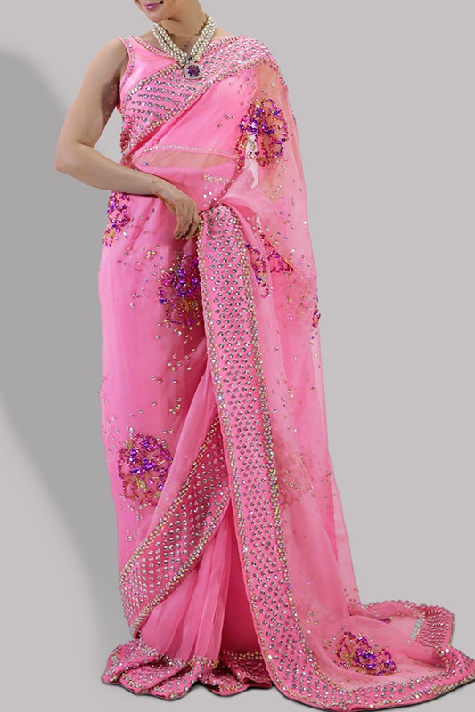 Muse Luxe - Sachet Pink Sari