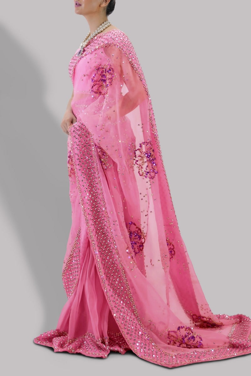 Muse Luxe - Sachet Pink Sari