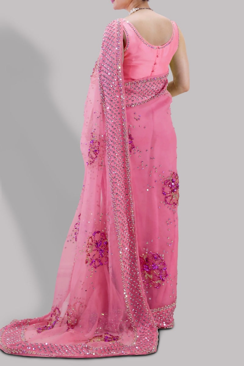 Muse Luxe - Sachet Pink Sari