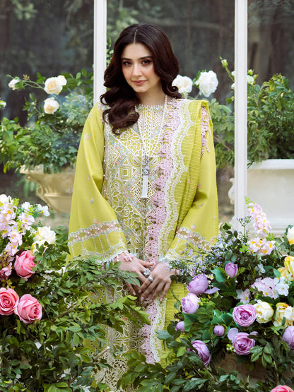 Bin Ilyas | Freesia Embroidered Lawn 25 | 105 - A