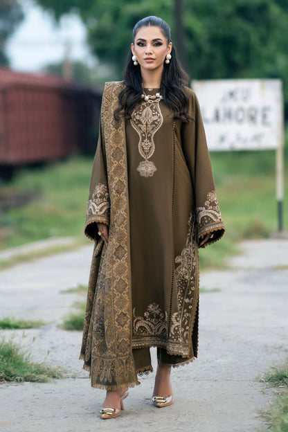 ZN1116 - Winter Jazmin 3PC Dhanak Embroidered Suit