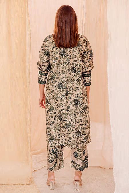 BAROQUE Unstitched 3 piece Printed Lawn