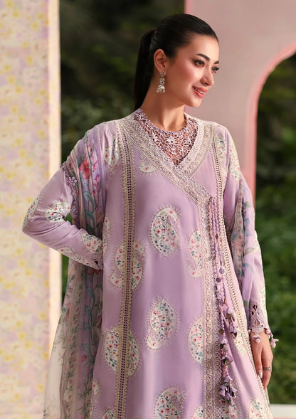 Maria.B MPrints Embroidered Lawn Unstitched 3Pc Suit MPT-3009-B