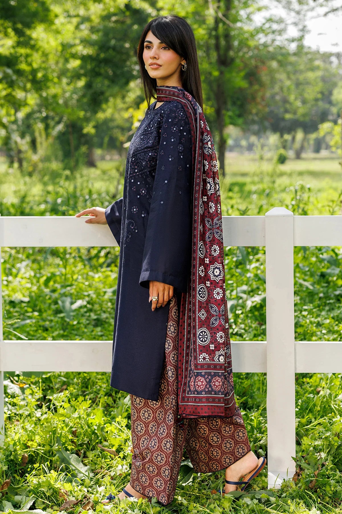 Luxury Dhanak 3 Piece Unstitched