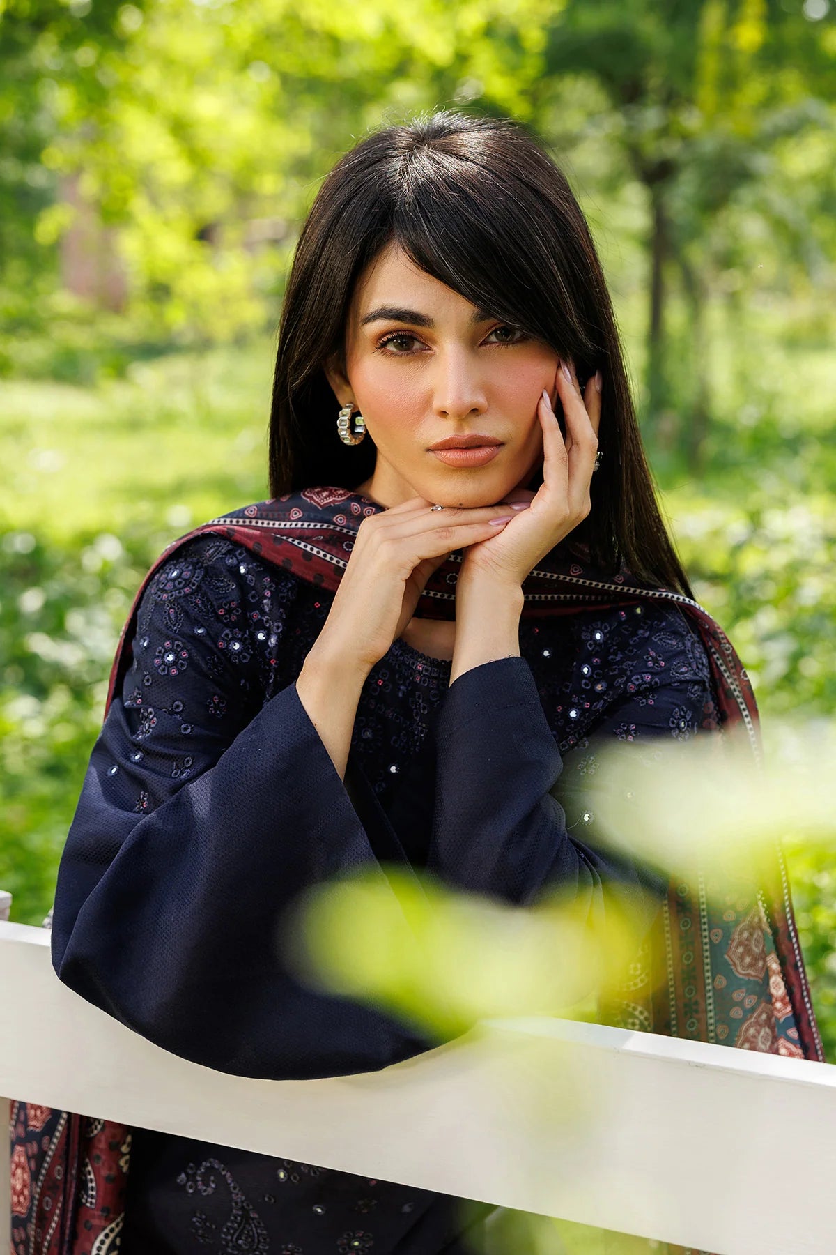 Luxury Dhanak 3 Piece Unstitched
