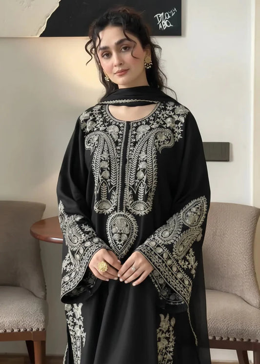 Summer special unstitched luxury lawn embroidered