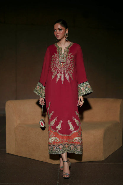 Ethnic 2pc Silk Unstitched