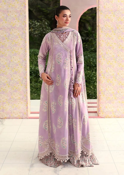 Maria.B MPrints Embroidered Lawn Unstitched 3Pc Suit MPT-3009-B