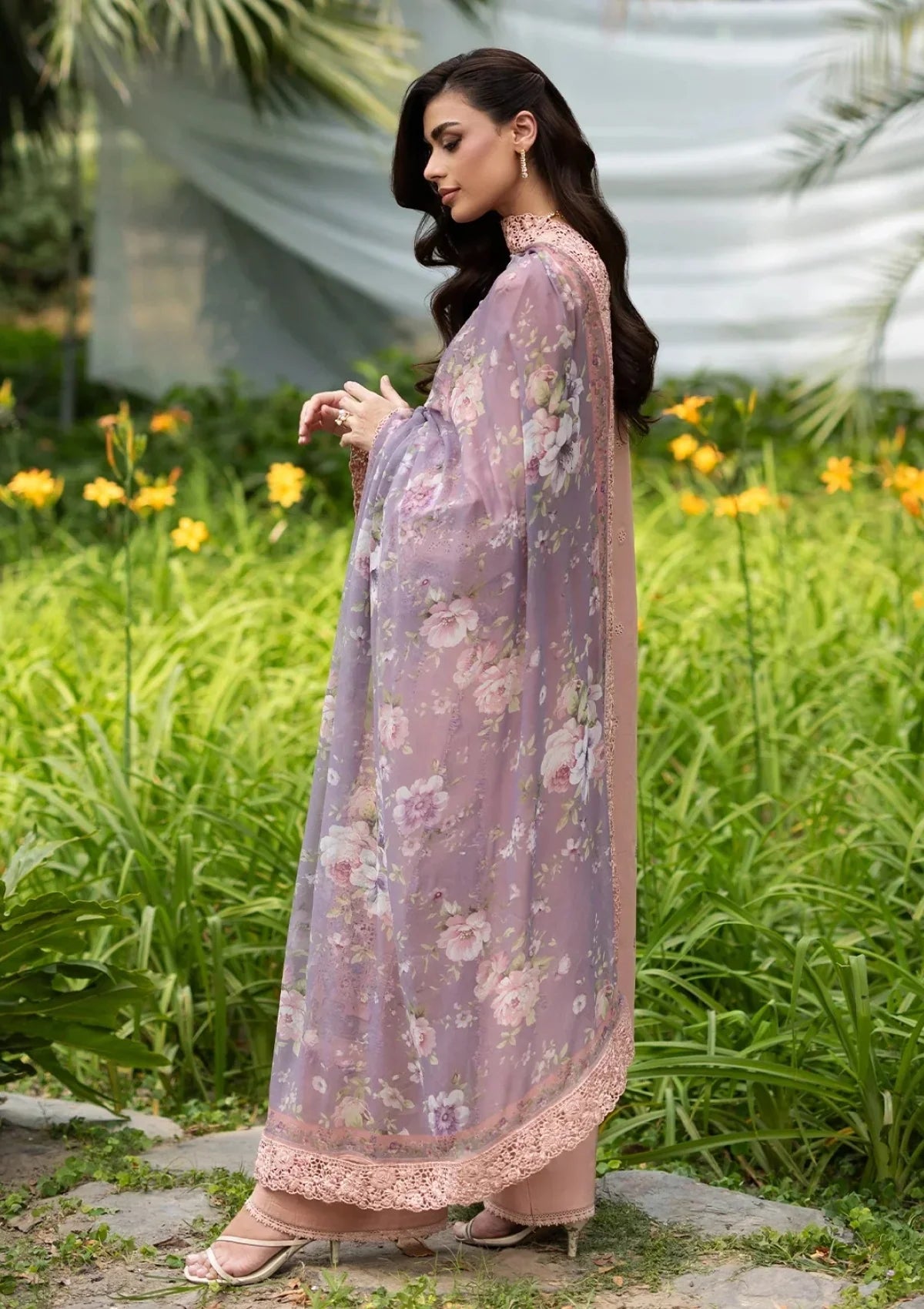 Luxury Dhanak 3 Piece Unstitched