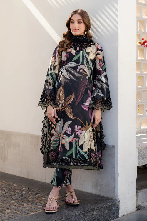 EMBROIDERED PRINTED LAWN SF-4090