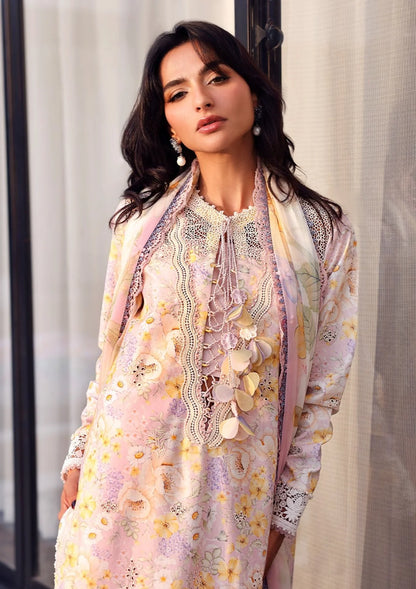 Maria.B Embroidered Printed Lawn 3Pc Unstitched MP#07B