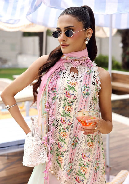 Maria.B MPrints Embroidered Lawn Unstitched 3Pc Suit MPT-3010-A