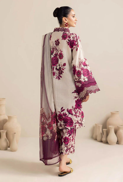 ADAN LIBAS-3PC LAWN PRINTED