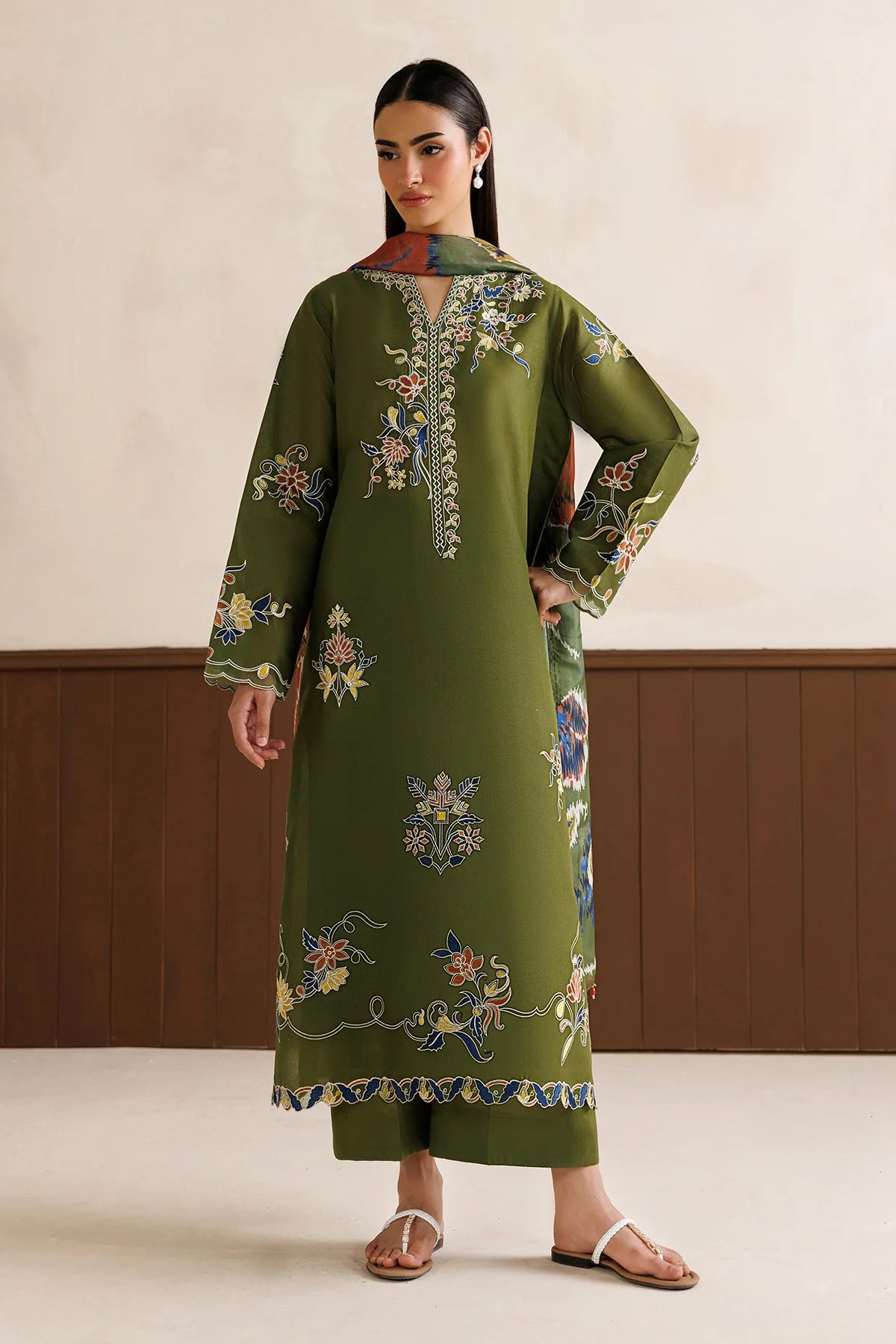 Luxury Dhanak 3 Piece Unstitched
