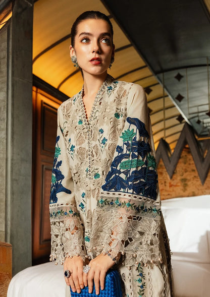 Maria.B Embroidered Lawn 3Pc Unstitched Luxury 26 - MLL#08
