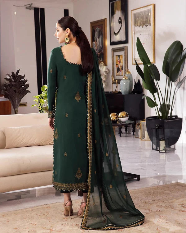 Luxury Dhanak 3 Piece Unstitched