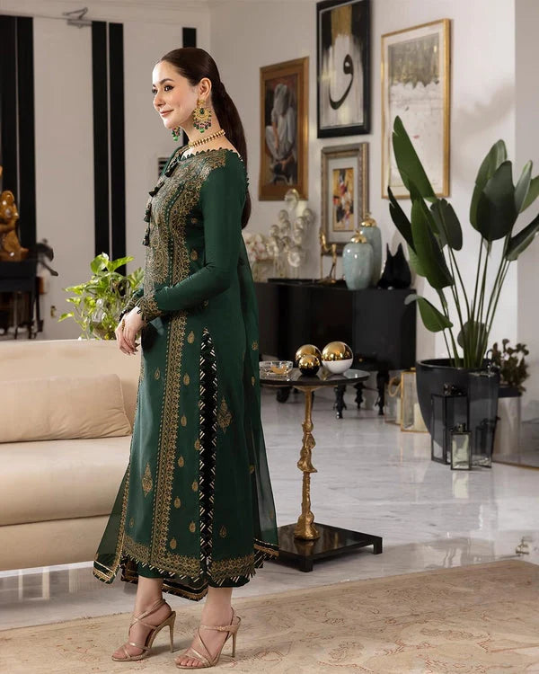 Luxury Dhanak 3 Piece Unstitched