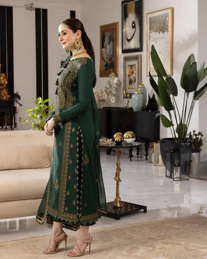 Luxury Dhanak 3 Piece Unstitched