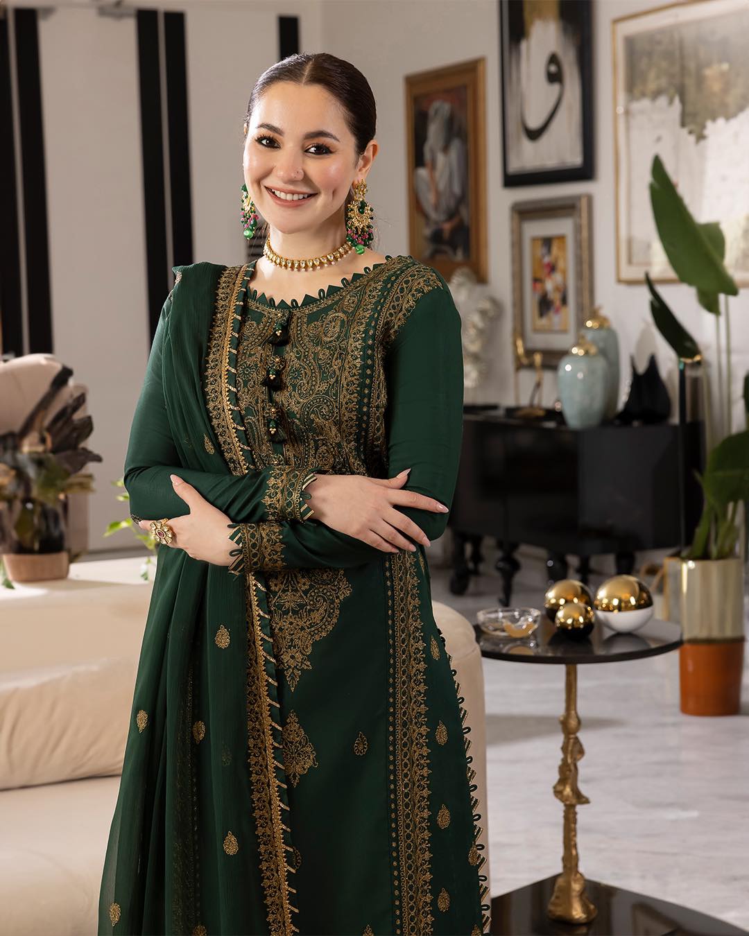 Luxury Dhanak 3 Piece Unstitched