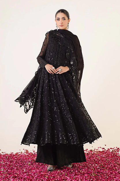 Unstitched Embroidered Chiffon Suit | 
SF-EA24-12