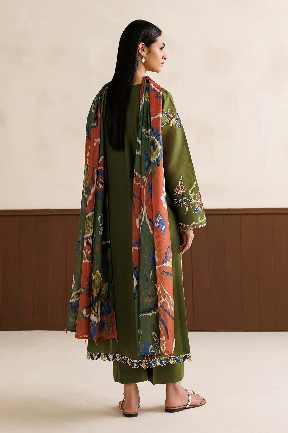Luxury Dhanak 3 Piece Unstitched