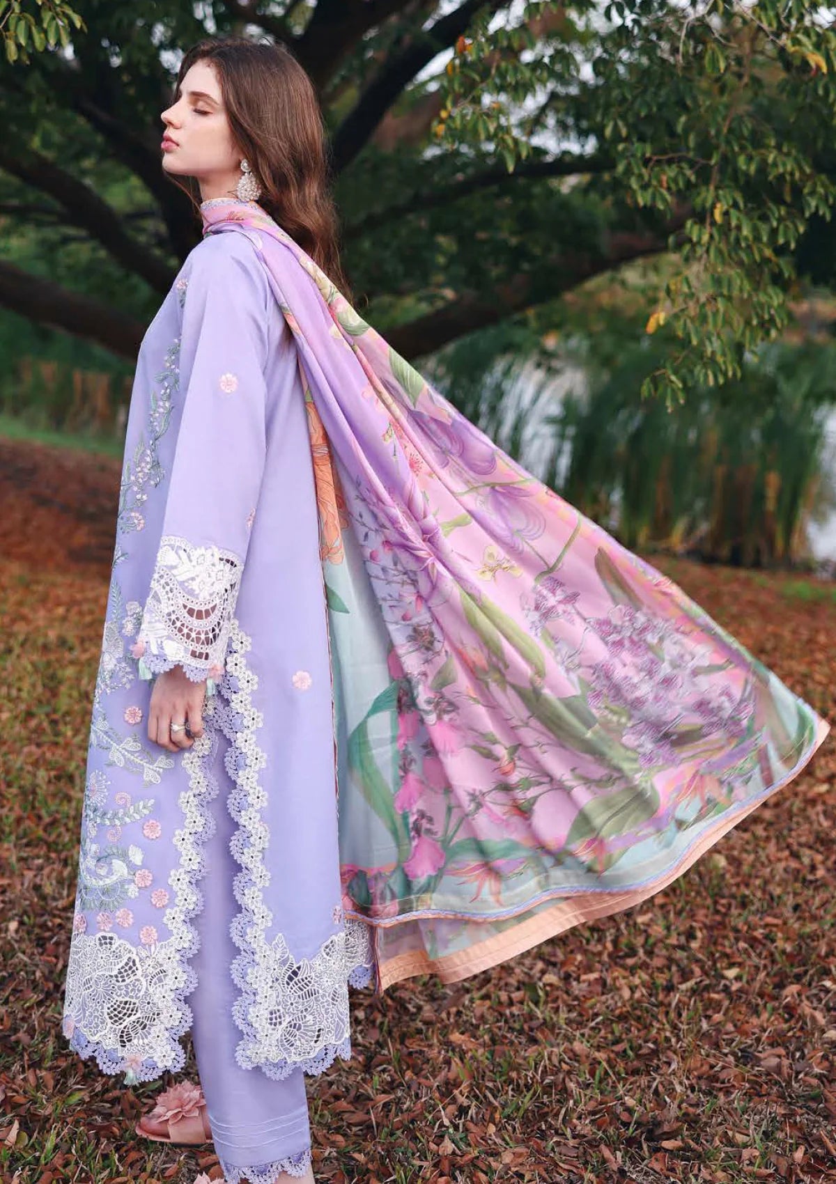 Luxury Dhanak 3 Piece Unstitched
