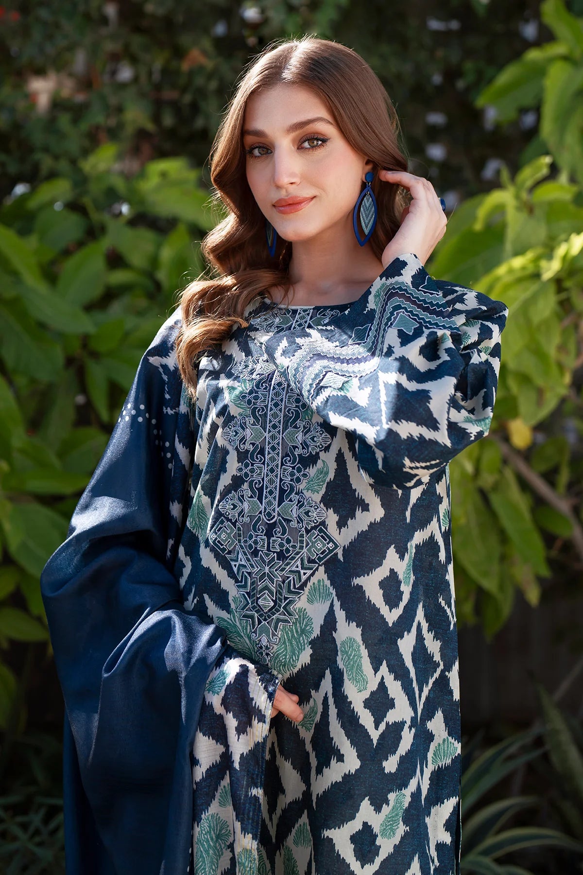 Baroque | EMBROIDERED PRINTED LAWN SF-4069