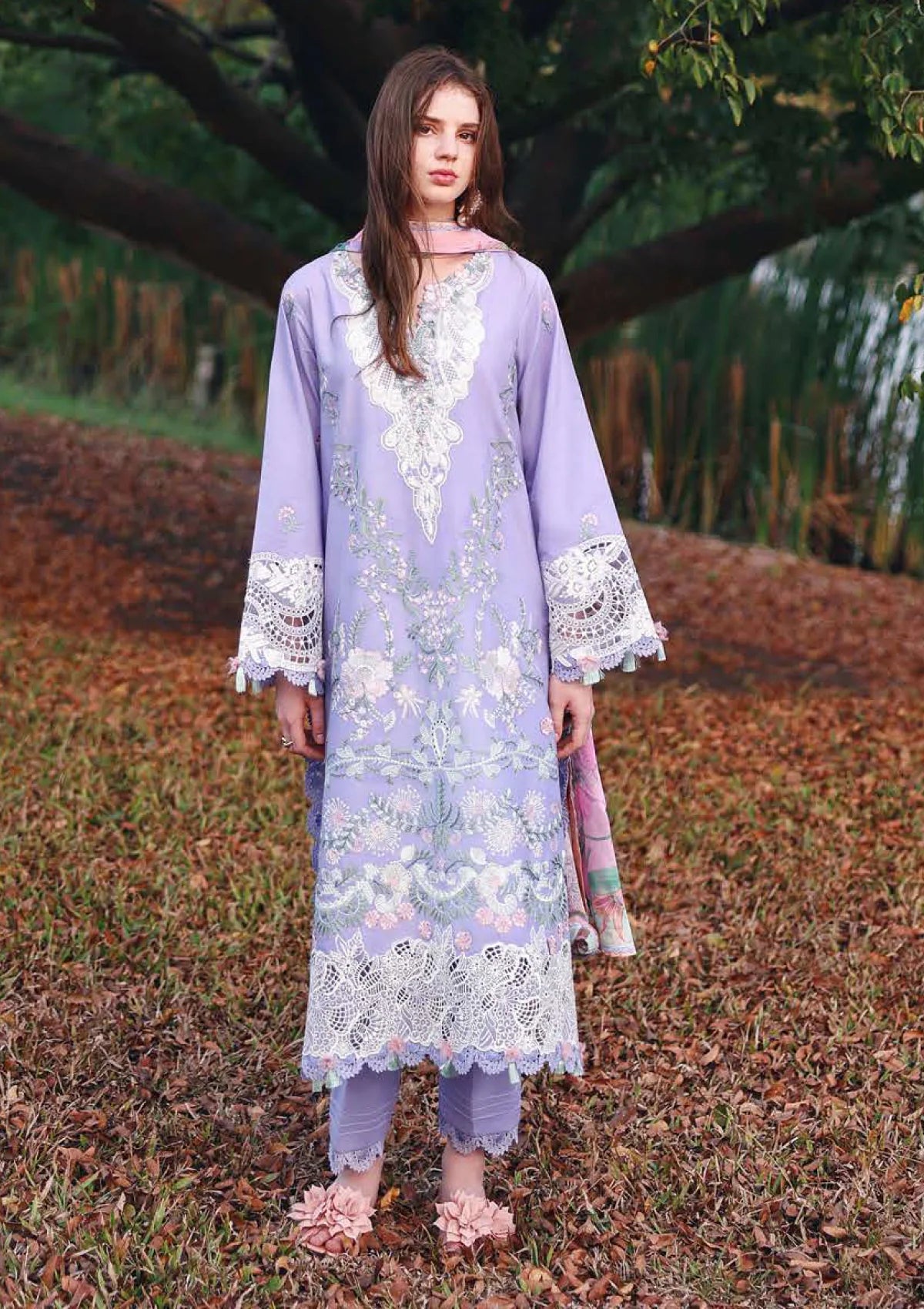 Luxury Dhanak 3 Piece Unstitched