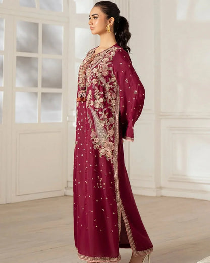 Ethnic 2pc Silk Unstitched