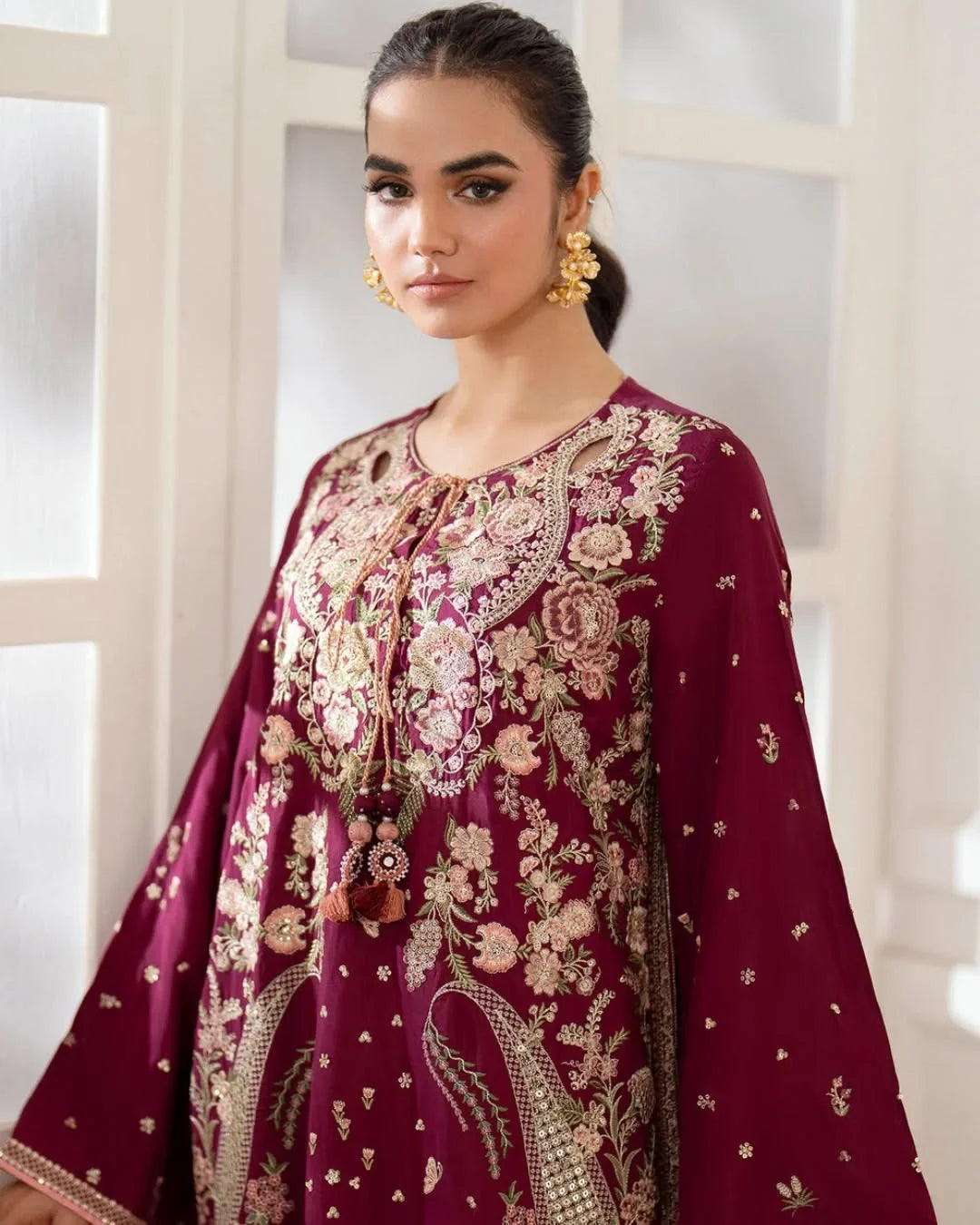 Ethnic 2pc Silk Unstitched