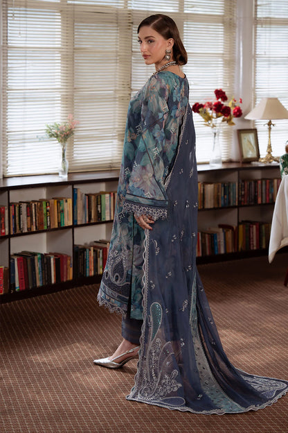 Nureh Embroidered Lawn Unstitched 3Pc Suit NS-162