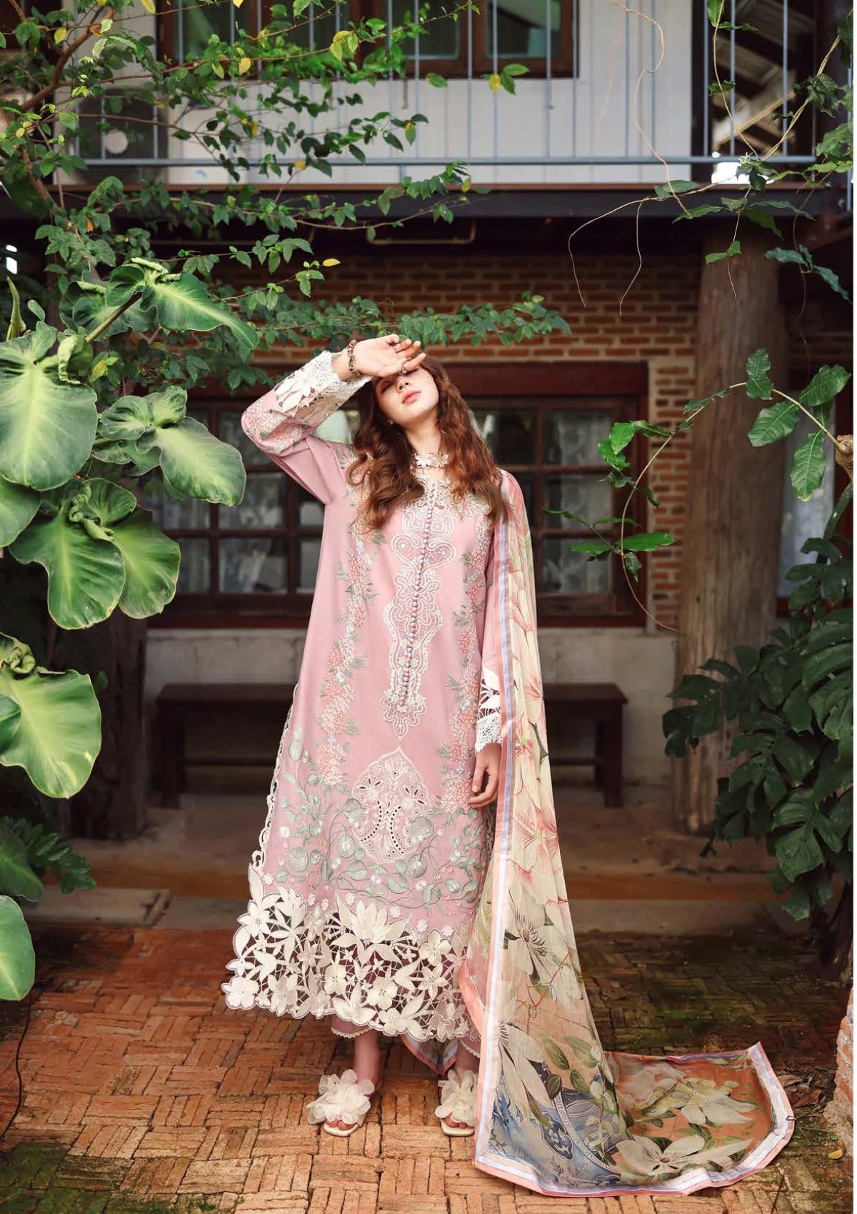 Luxury Dhanak 3 Piece Unstitched