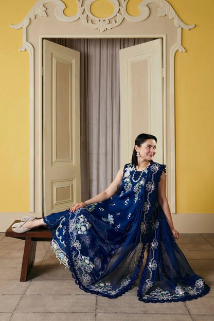 Luxury Dhanak 3 Piece Unstitched