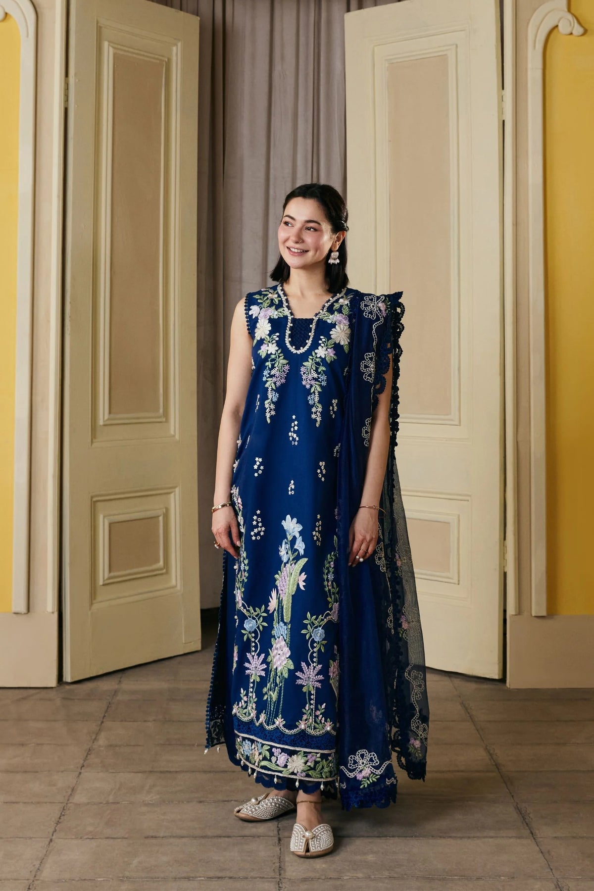 Luxury Dhanak 3 Piece Unstitched