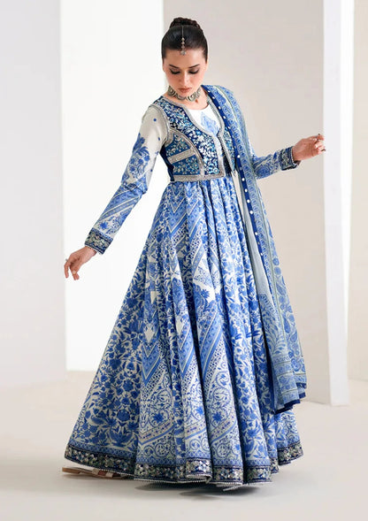 Bin Ilyas - Amour Luxury 26 Embroidered Lawn Unstitched 3Pc  - D#188A