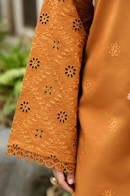 Golden Dusk Unstitched 3 piece Dhanak