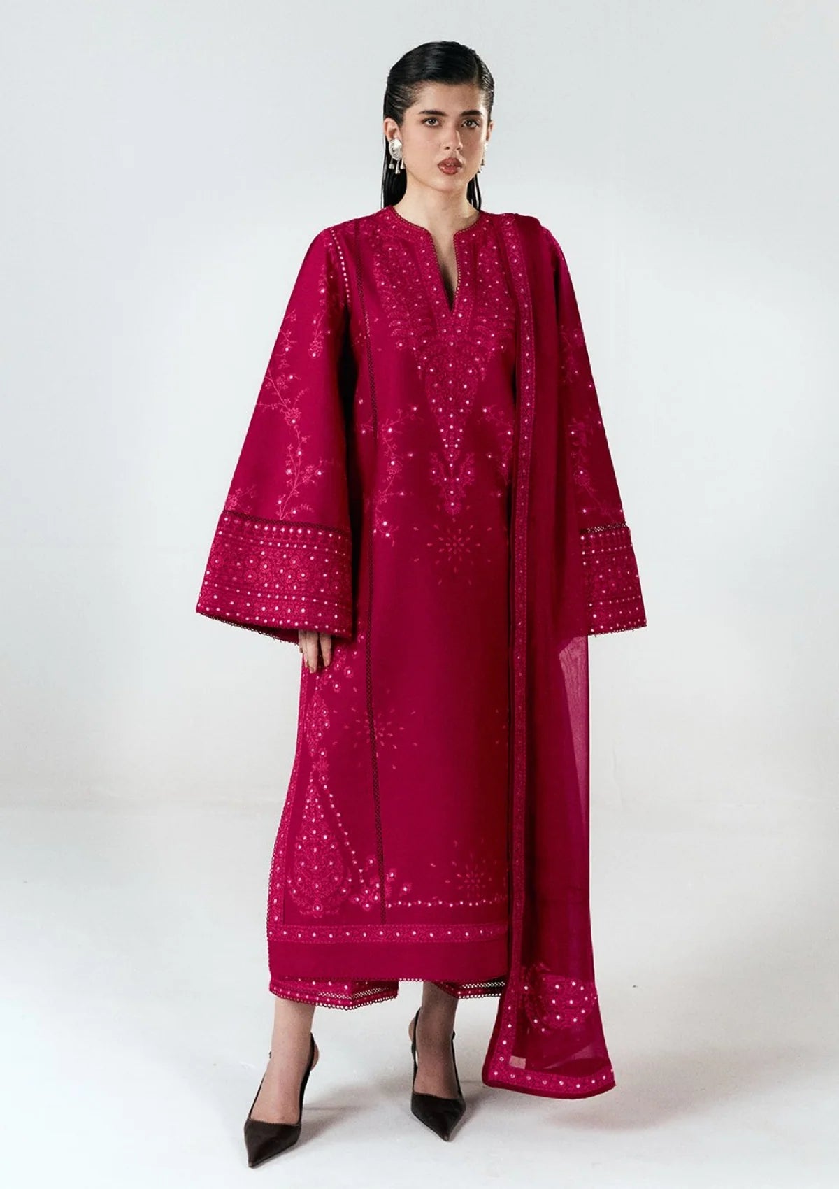 Luxury Dhanak 3 Piece Unstitched