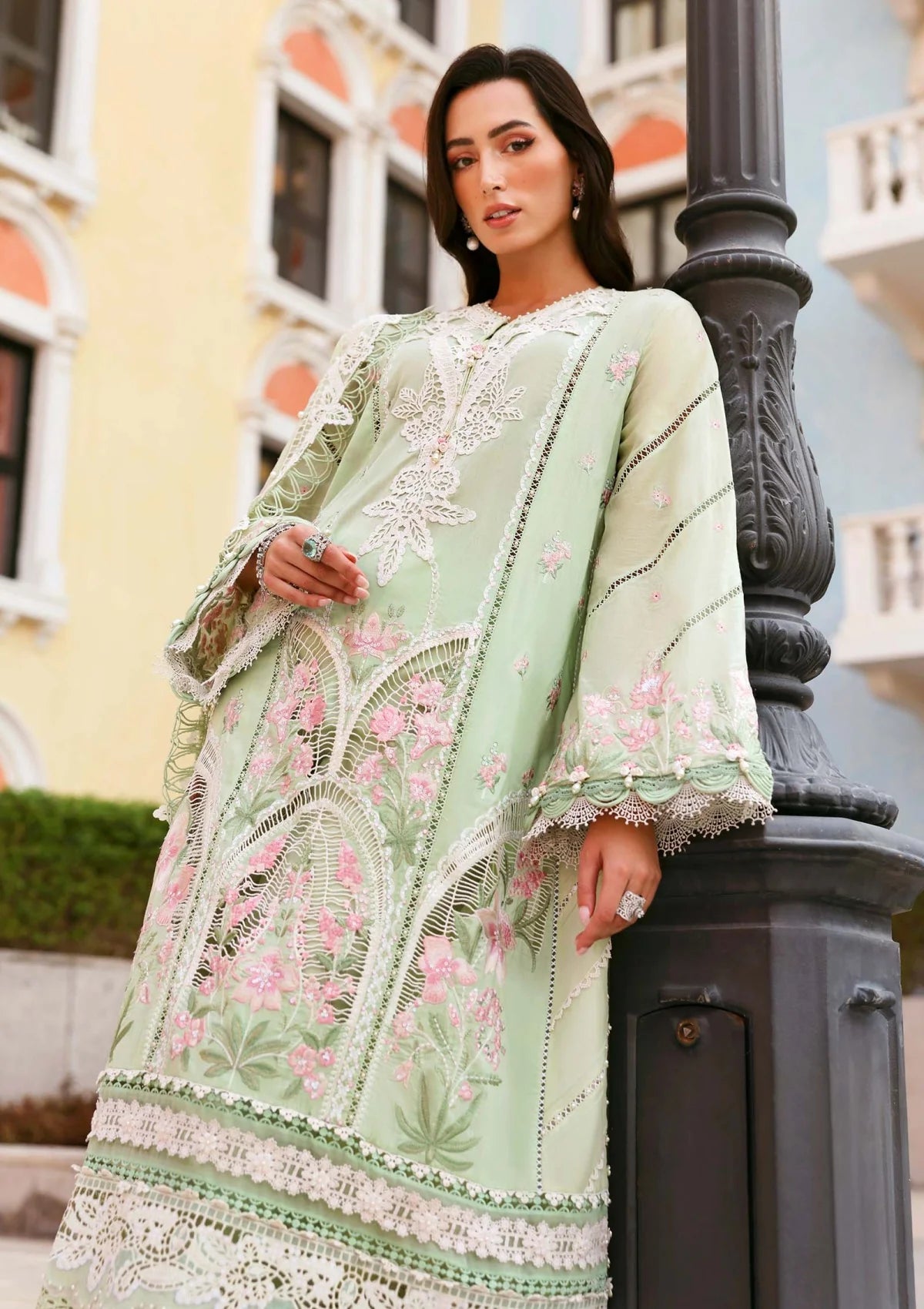 Maria B Luxury Lawn D-11A