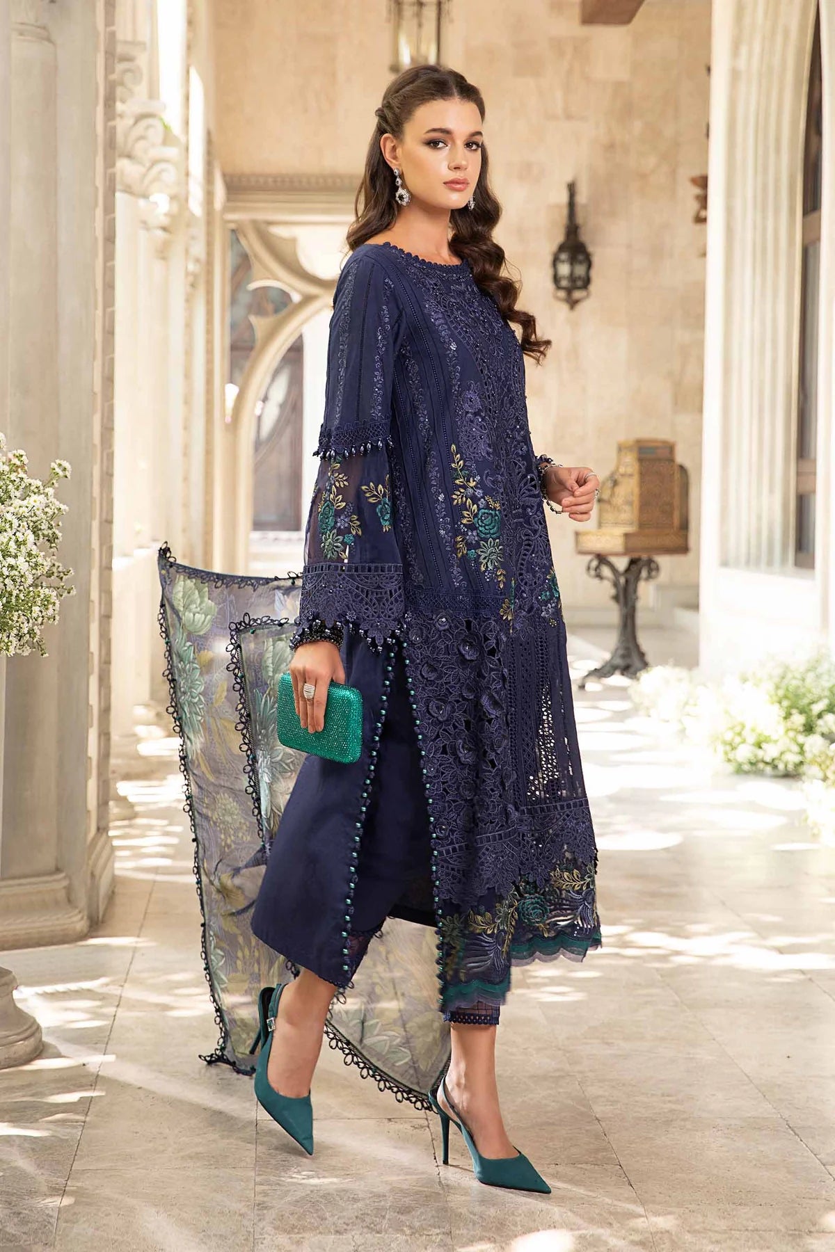 3 Piece - Unstitched Suit | EID LAWN-24-09