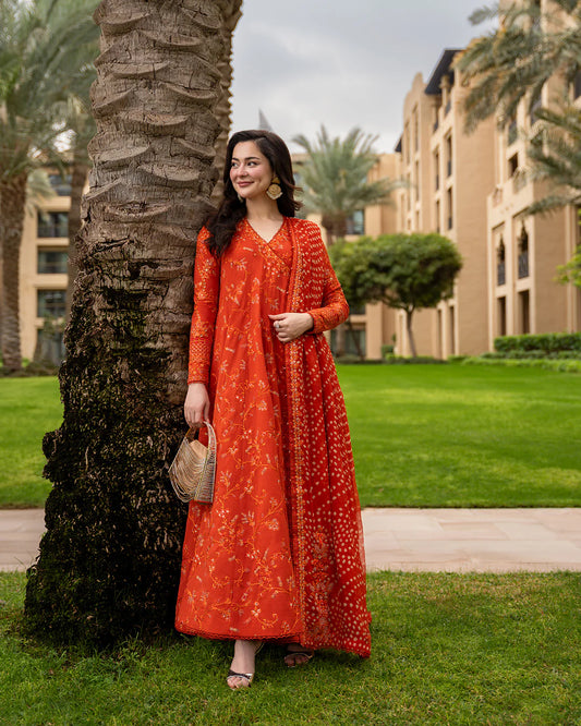 Faiza Saqlain Luxury Embroidered Lawn 3Pc Unstitched Denisa