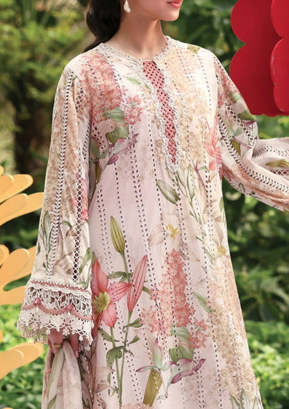 Maria.B MPrints Embroidered Lawn Unstitched 3Pc Suit MPT-3006-A