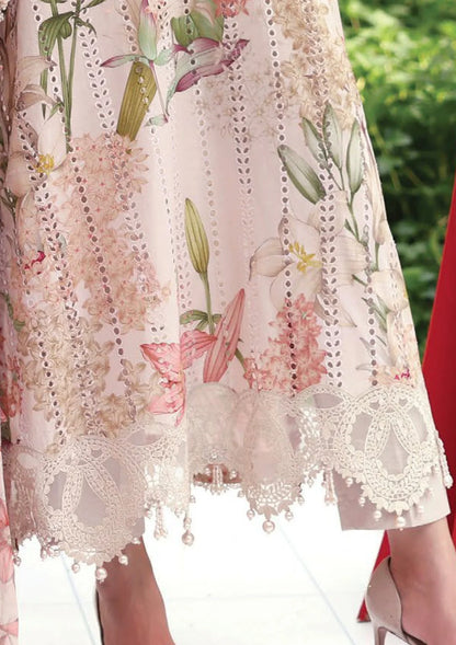 Maria.B MPrints Embroidered Lawn Unstitched 3Pc Suit MPT-3006-A