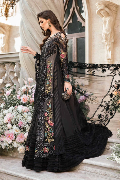 3 Piece Unstitched Embroidered Suit | BD-2802