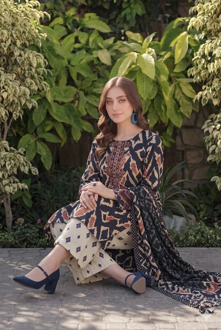 Baroque | EMBROIDERED PRINTED LAWN SF-4068