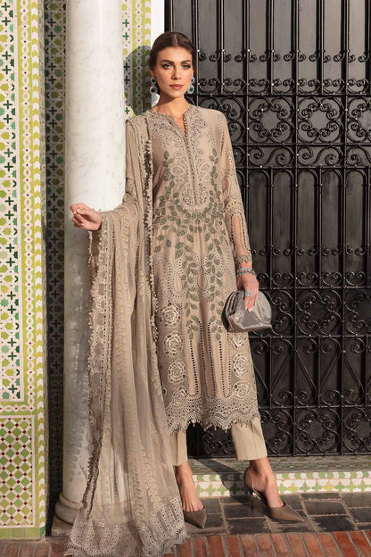 3 Piece Unstitched Embroidered D-2503-A
